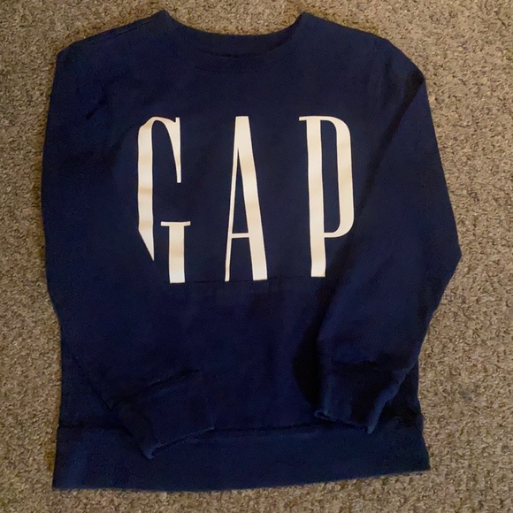 Gap Sweatshirt Navy Blue Size Small - Picture 1 of 2